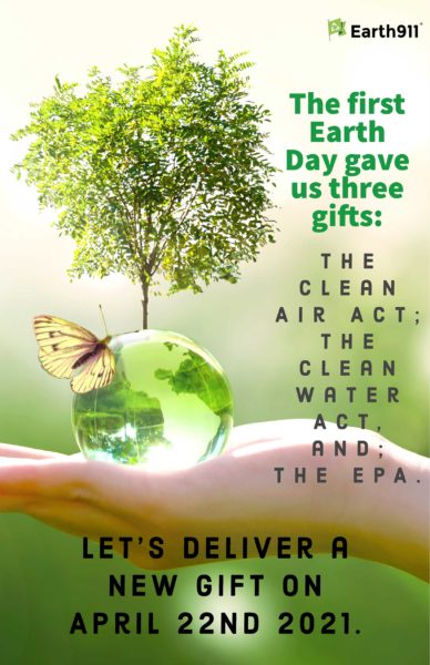The first Earth Day's gifts