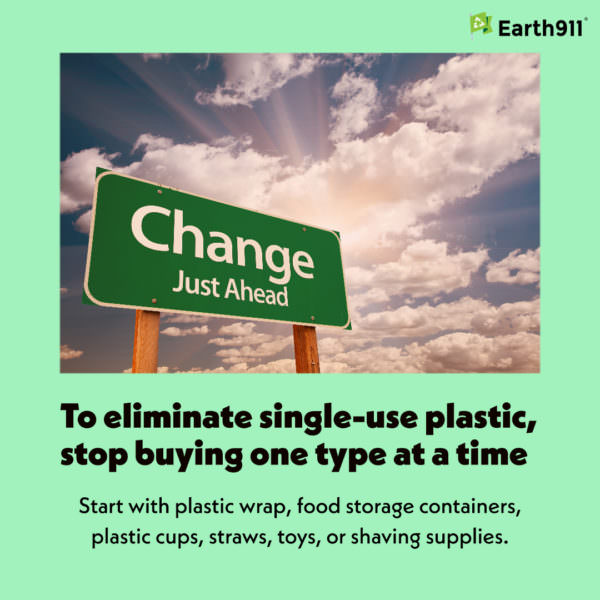 eliminate single-use plastics