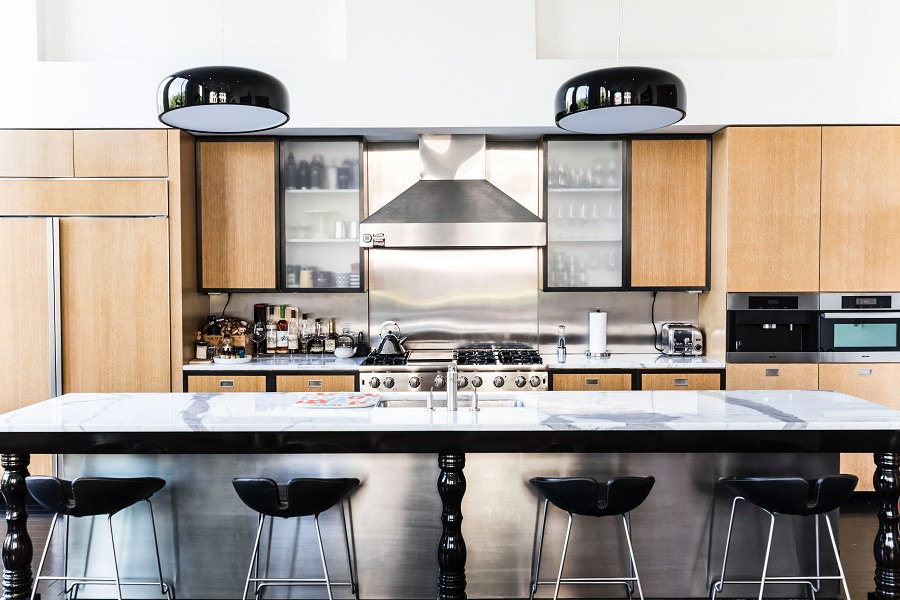 bright, modern kitchen
