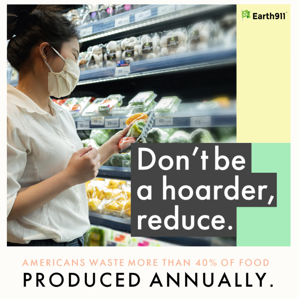 Don't be a hoarder, reduce.