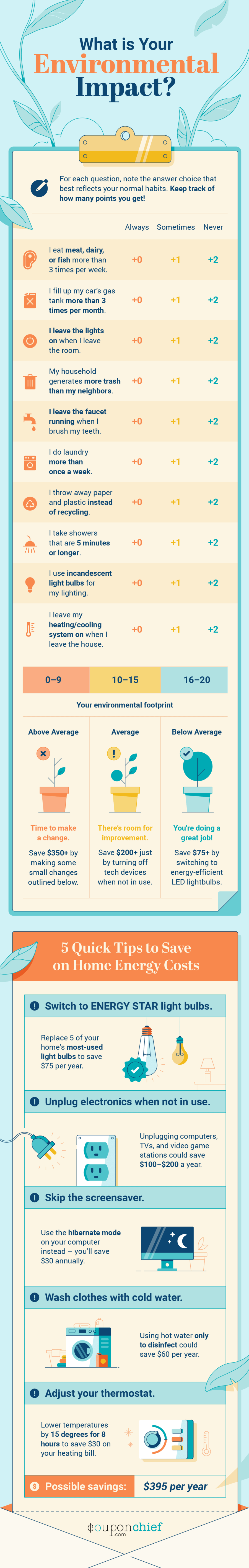 Infographic: What Is Your Environmental Impact?