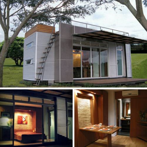 Cubica shipping container house