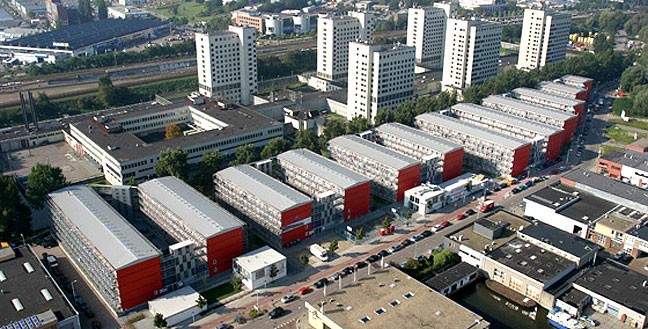 Keetwonen, container housing for students