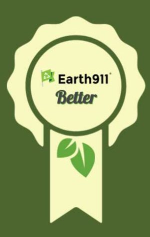 Earth911-rated "Better"