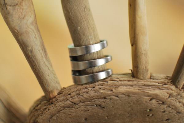 Ring made from fork tines