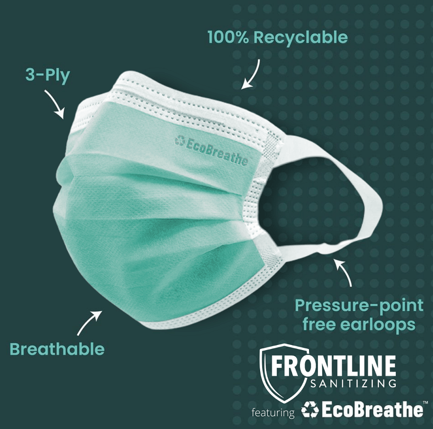 EcoBreathe recyclable face mask