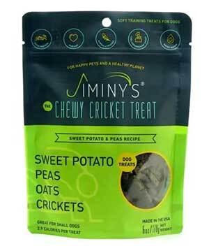 Jiminy's cricket & sweet potato dog treats