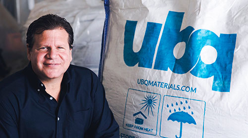 Tato Bigio, co-founder and CEO of UBQ Materials