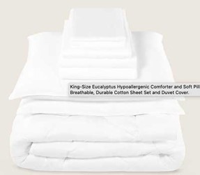  Notch Complete Suite - sustainable bedding set