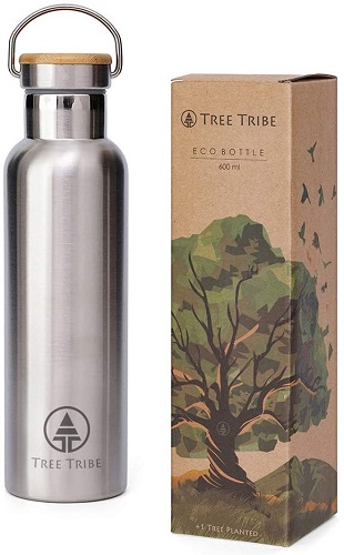 Tee Tribe reusable water bottle