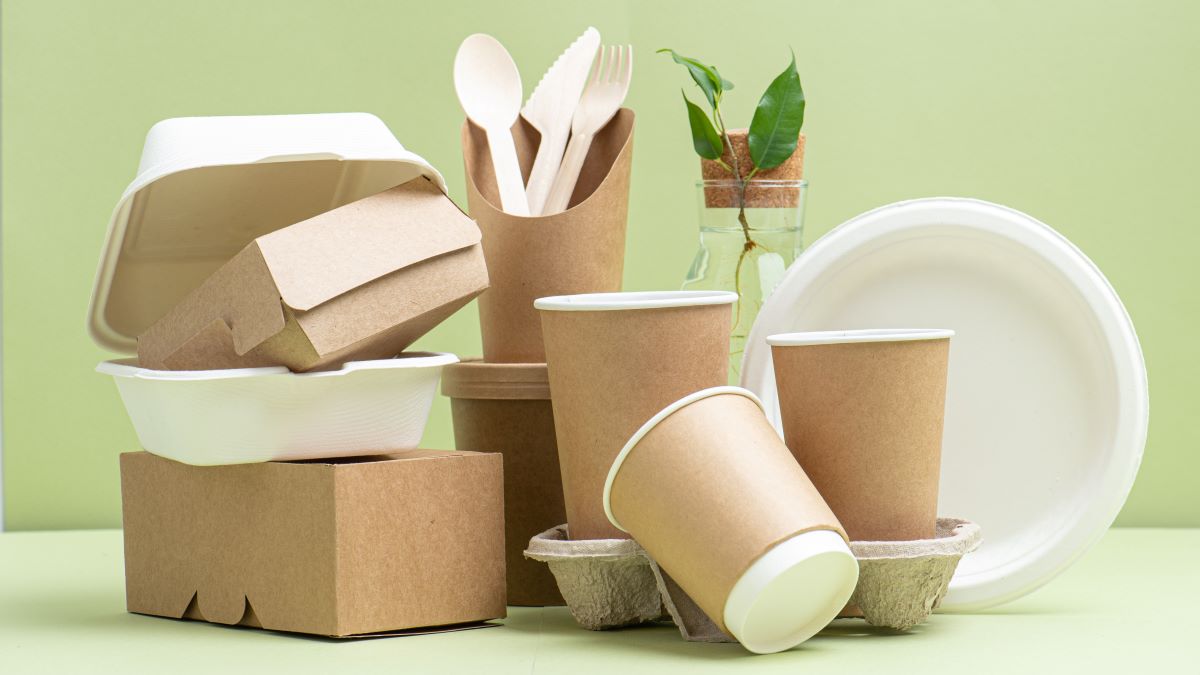 Compostable food service products