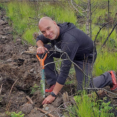 Matt Hill, chief environmental evangelist at One Tree Planted