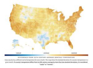 USAFacts' U.S. temperature visualization