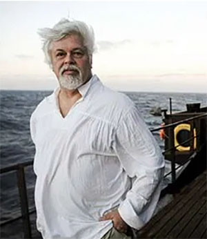 Captain Paul Watson, founder of the Sea Shepherd Conservation Society