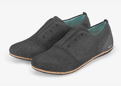 SOLE wool and cork shoes