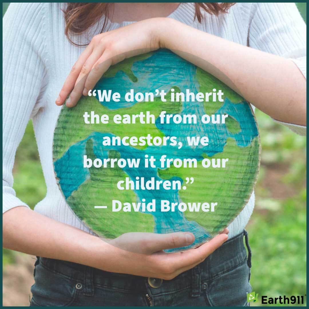 We borrow earth from our children
