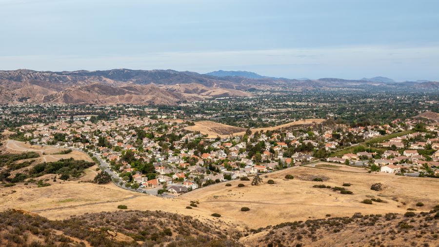 drought in southern California suburb