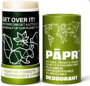 PAPR natural deodorant stick