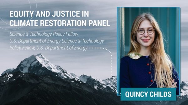 Equity and Justice in Climate Restoration Panel